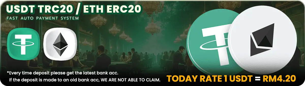USDT TRC20 and ETH ERC20